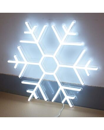 Snowflake 2 Neon Sign