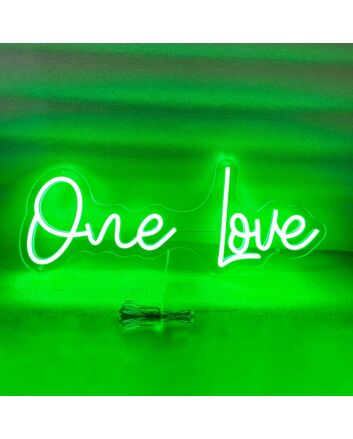 One Love LED Sign