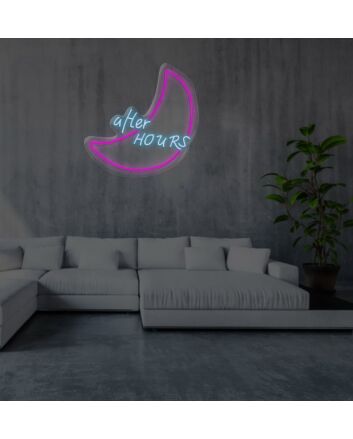 After Hours Neon Sign