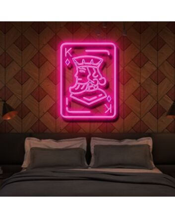 King Neon Sign