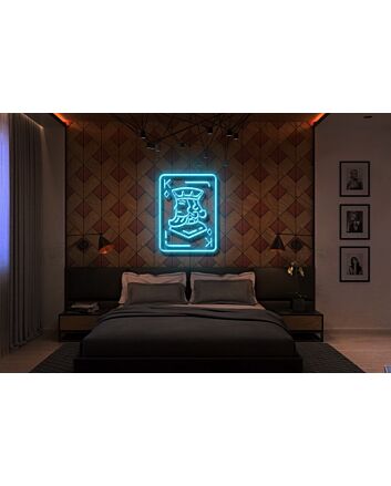 King Neon Sign