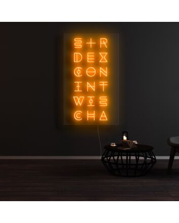 Dungeons and Dragons Ability Neon Sign