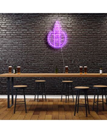 Marrakech City Icon Neon Sign