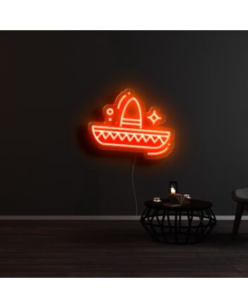 Mexican Sombreros Neon Sign