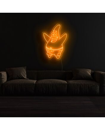 Spongebob Patrick Star Neon Sign