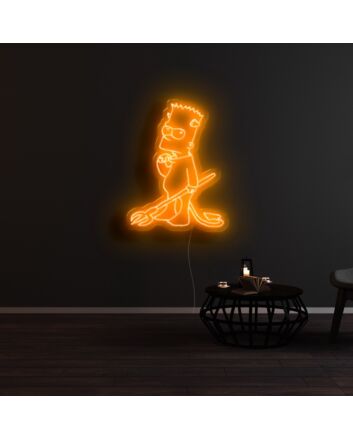 The Devil Simpsons Neon Sign