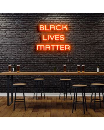 Black Lives Matter Neon Sign