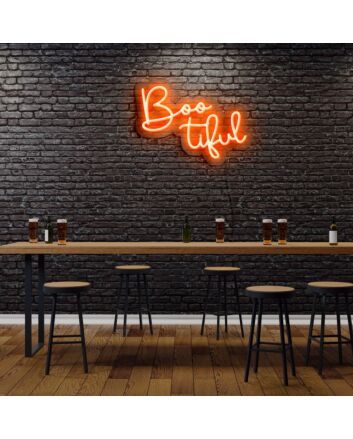 Bootiful Neon Sign