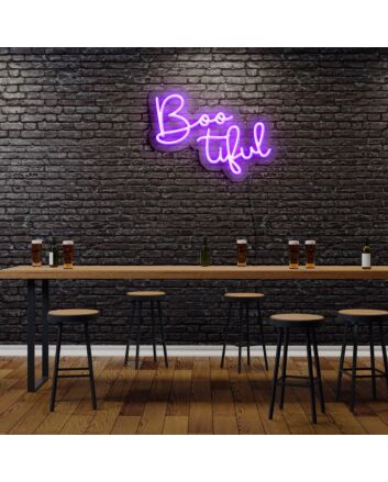 Bootiful Neon Sign
