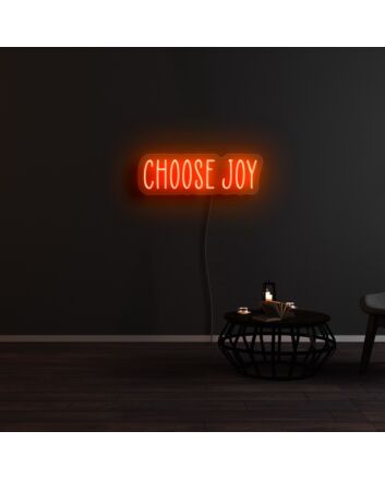 Choose Joy Neon Sign