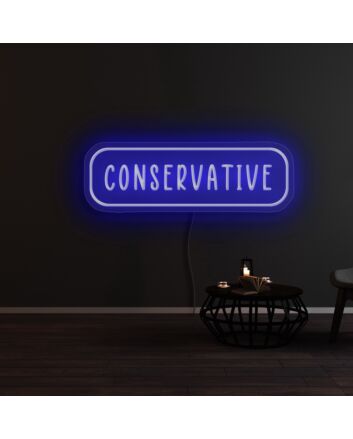 Conservative Neon Sign