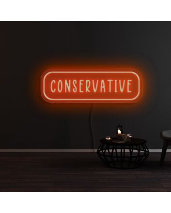 Conservative Neon Sign
