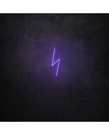 Lightning Bolt LED Neon Sign