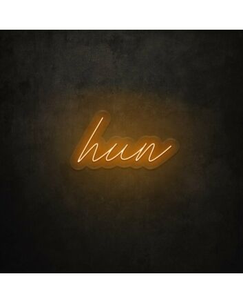 Hun LED Neon Sign