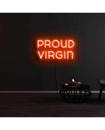 Proud Virgin Neon Sign