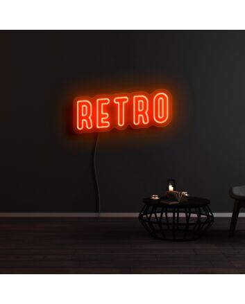 Retro Neon Sign