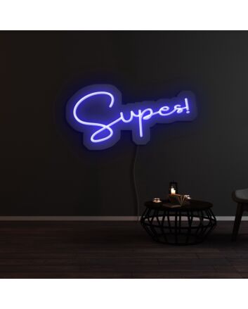 Supes Neon Sign