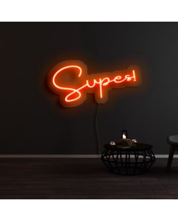 Supes Neon Sign