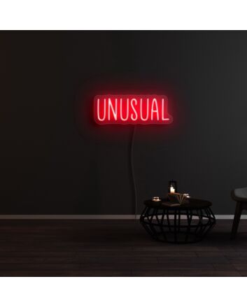 Unusual Neon Sign