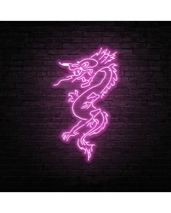 Angry Dragon Neon Sign