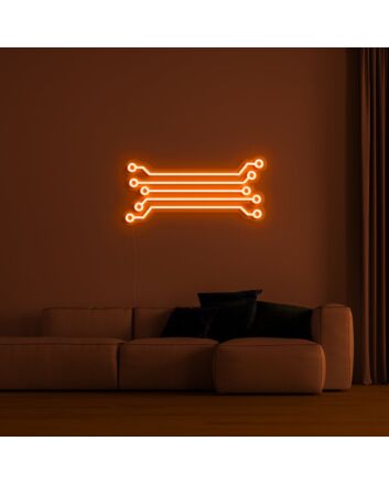 Blockchain Neon Sign