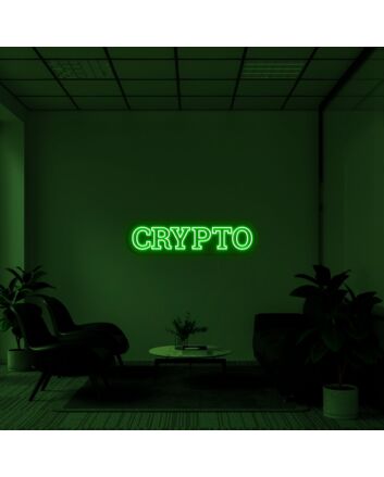 Crypto Neon Sign