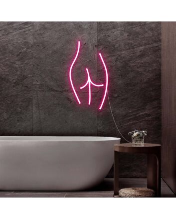 Curvy Hips Neon Sign