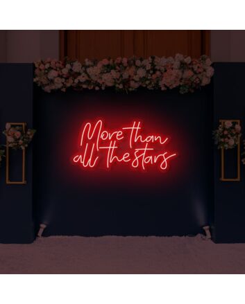 More Than All the Stars LED Neon Sign