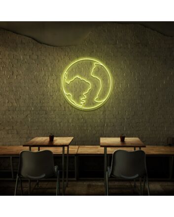 Earth Neon Sign