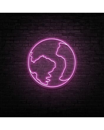 Earth Neon Sign
