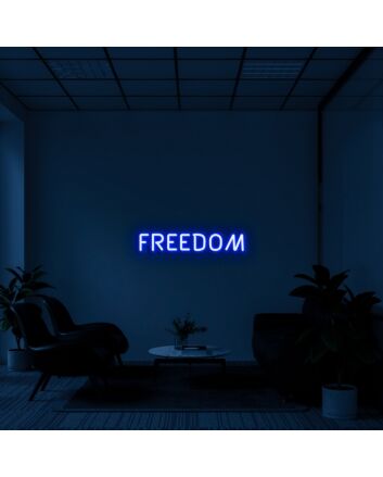 Freedom Neon Sign