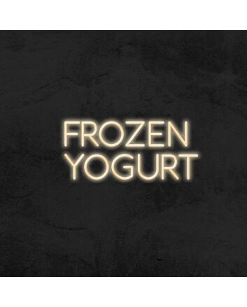 Frozen Yogurt Neon Sign