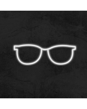 Glasses Neon Sign