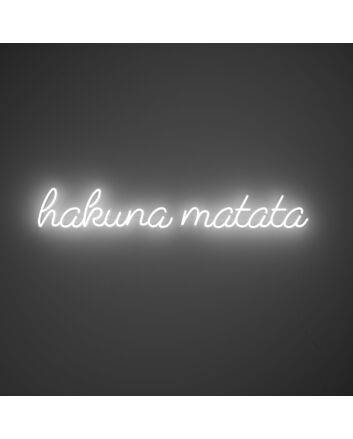Hakuna Matata Neon Sign