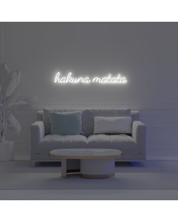 Hakuna Matata Neon Sign