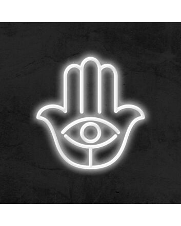 Hamsa Neon Sign