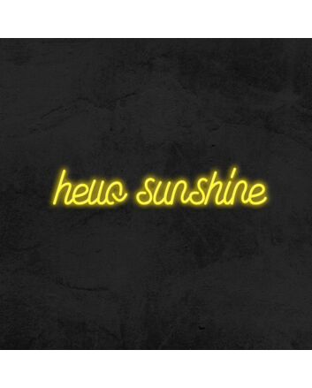 Hello Sunshine Neon Sign