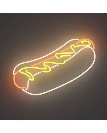 Hot Dog Neon Sign