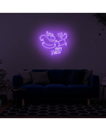 Merry christmas LED neon sign