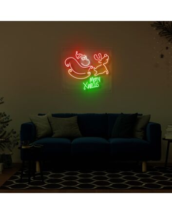 Merry christmas LED neon sign
