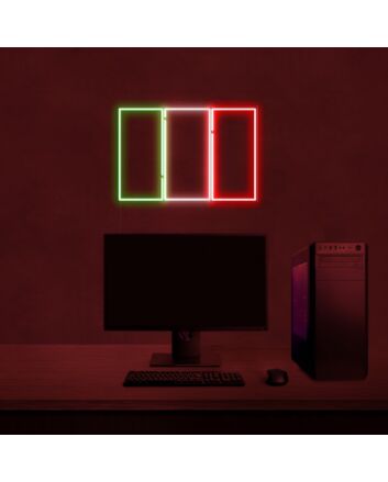 Italy Flag Neon Sign