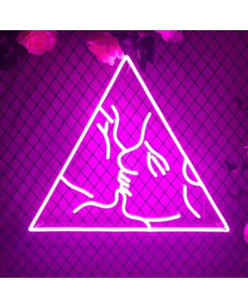 Kissing Lovers Neon Sign