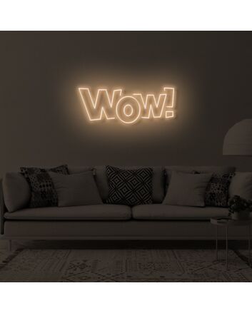 WOW! LED Neon Sign