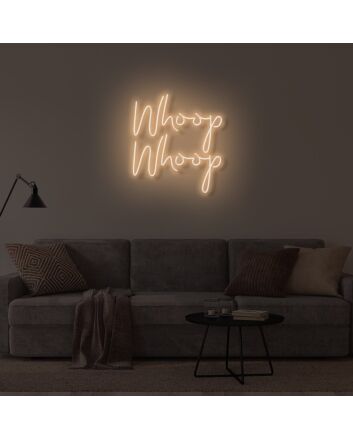 Whoop Whoop LED Sign