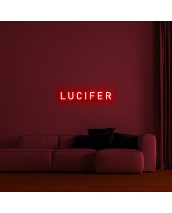 Lucifer Neon Sign