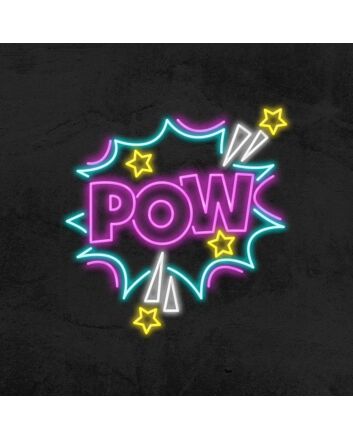 Pow Neon Sign