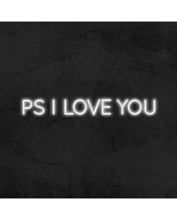 Ps I Love You Neon Sign