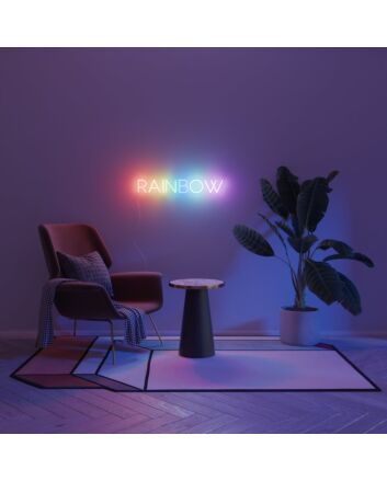 Rainbow Neon Sign