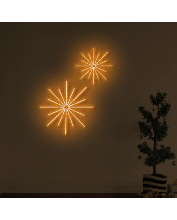 Long chirstmas star LED neon sign