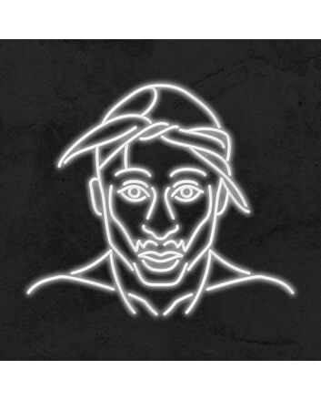 Tupac Neon Sign